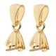 thumbnail image 4 of 2 Piezas De Plata De Ley 925 Pinch Clip Bail Broche Conector Oro 4.5mm, 4 of 6