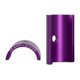 thumbnail image 1 of Espaciador Adaptador De Manillar De Cu?a Para Vástago De Bicicleta De 25,4 A 31,8 Mm - 1 Par, Morado, 1 of 5