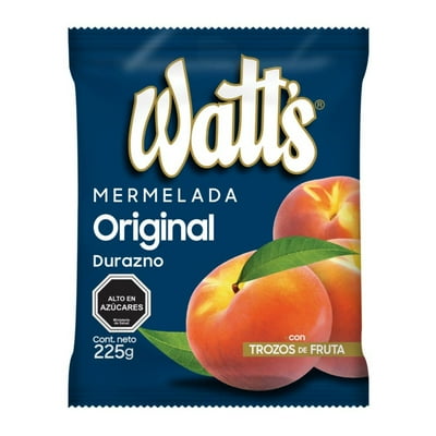 Mermelada Durazno 225 G Watts