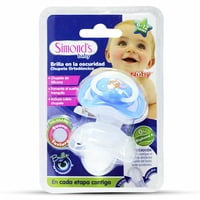 Chupete Luminos Ortodóncico +6 Meses Azul 1 Un Simond’S