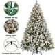 thumbnail image 2 of Árbol de Navidad Yaheetech de 2,3 m, preiluminado, con luces, flocado, 2 of 3