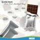 thumbnail image 4 of Bolsas de sellado térmico metalizadas para envolver barras de chocolate, paquete de 100, 4 of 4