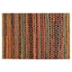 thumbnail image 1 of Bajada De Cama Yute Chindi Marron Oscuro, 1 of 2