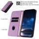 thumbnail image 5 of Funda Cartera Magnética para Motorola MOTO G75 Protección Antichoque con Ranuras Morado, 5 of 6