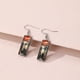 thumbnail image 1 of Vintage Van Gogh Painting Glass Drop Dangle Earrings Artist Delicate Decor For Women Girls 1Pair, 1 of 5