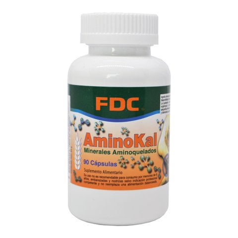 Fdc - Calambres - Aminokal X 90 Capsulas.