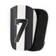 thumbnail image 2 of 2 Uds Espinilleras De Fútbol Protector Pequeñas Espinilleras De Fútbol Absorbentes De Golpes Negro Blanco 10x6cm, 2 of 3