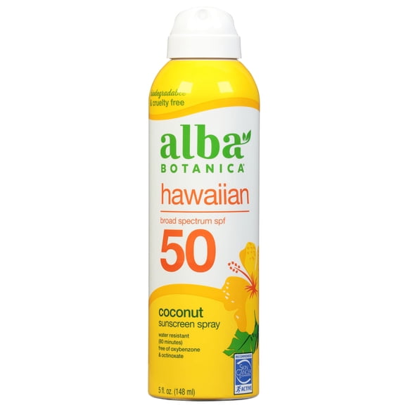 Protector solar en aerosol Alba Botanica Broad Spectrum SPF 50 150 ml
