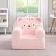 thumbnail image 2 of Silla Delta Children Deluxe Cozee Pink Cat 25 x 23 x 20 cm, 2 of 7
