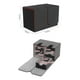 thumbnail image 4 of Porta Mazo Premium 160 Card Deck Box Cierre Negro Rojo Magne negro, 4 of 6