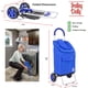 thumbnail image 5 of Carrito de compras plegable dbest products Trolley Dolly Blue, 5 of 9