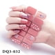 thumbnail image 1 of 20 Colors High Quality Nail Wraps Full Cover Nail Stickers Colorful Decals For Nail Art, 1 of 3