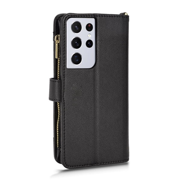 PU Leather Phone Case Multi-functional Phone Bag With Multi-Card Slots For Samsung Galaxy S21 / Samsung Galaxy S21 Plus / Samsung Galaxy S21 Ultra