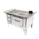 thumbnail image 3 of Cocina a leña enlozada 4 platos 102x72cm Blanco Krisolt, 3 of 3