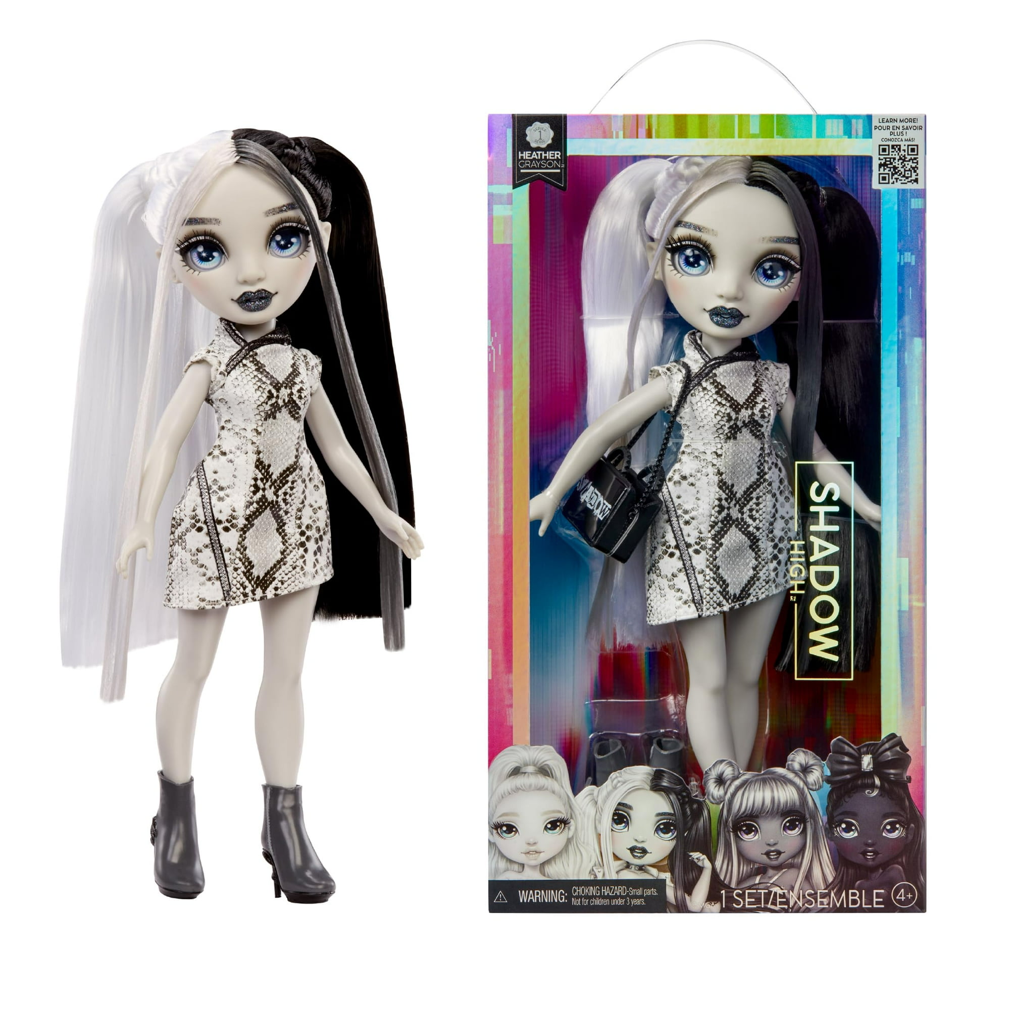 Muñeca De Moda Rainbow High Shadow High Heather 28 Cm