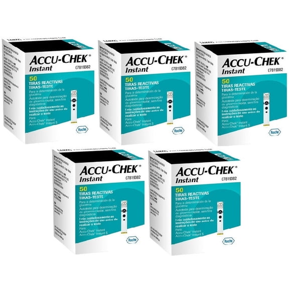 250 Tiras Reactivas Accu-Chek Instant