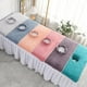 thumbnail image 2 of 40*80cm Thickened Beauty SPA Massage Table Planking Face Towel With Hole Bed Bandana, 2 of 3