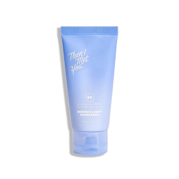 Protector solar Then I Met You Essence Light SPF 50, 50 ml, vegano