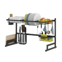 Genérico - Escurridor Secador Loza Platos 2 Niveles Organizador