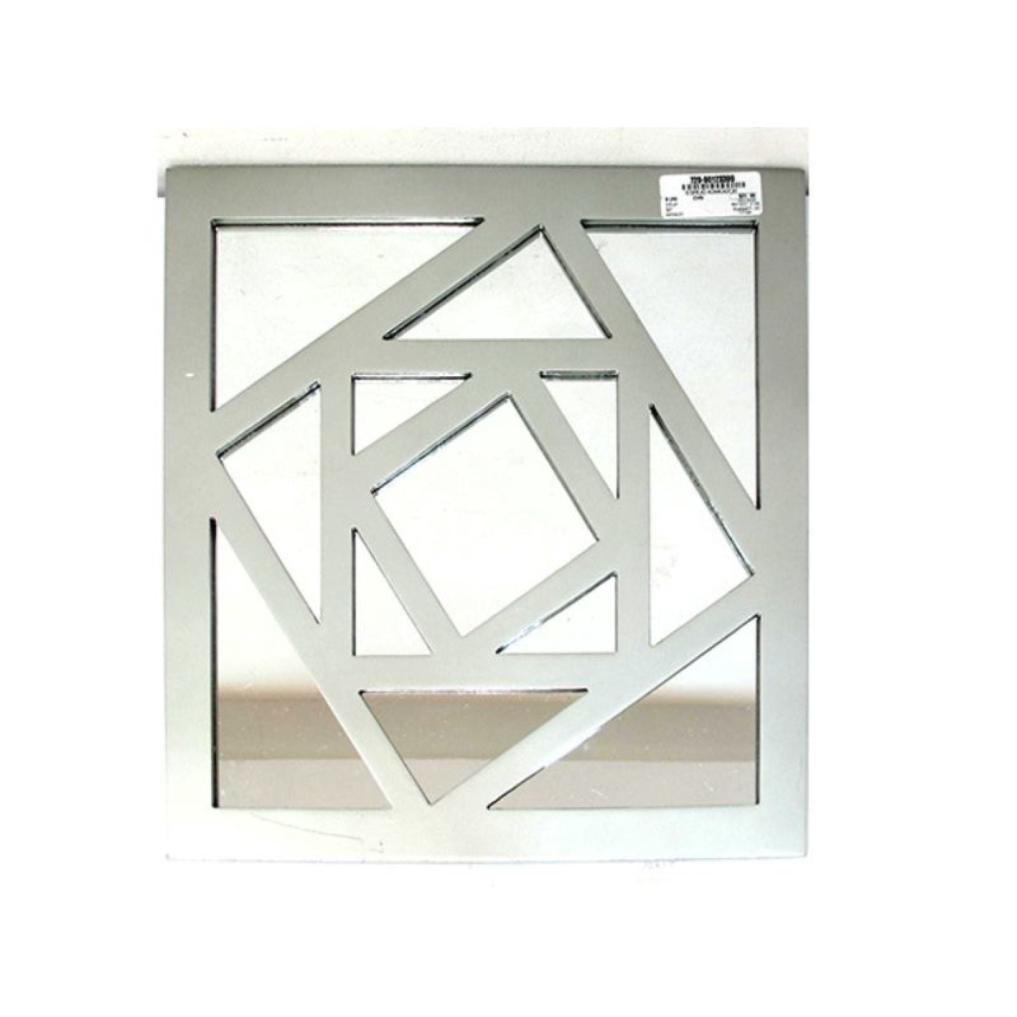 Decoración Hogar Espejo D2 40X40X2 Cm Cuadrado