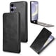 thumbnail image 5 of Funda tipo folio para Samsung Galaxy S24 con soporte magnético y protección para la cámara Negro, 5 of 6