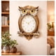 thumbnail image 2 of Reloj de Pared Modelo Búho Decorativo 56cm Dorado, 2 of 3