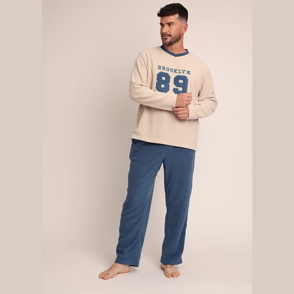 Pijama micropolar " Brooklyn" 2612077 - XL