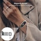 thumbnail image 5 of Juego de 2 Correas Magnéticas de Metal para Mi Band 7 6 5 4 3, Pulseras de Reloj Inteligente de Acero Inoxidable Ajustables, 5 of 7