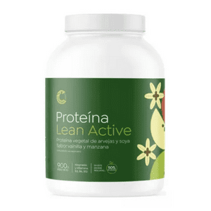 Proteina Lean Active Vainilla Manzana Cascara Foods 900 Gr