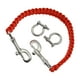 thumbnail image 2 of Cámara De Buceo Cuerda De Mano Correa De Cordón Accesorios De Fotografía Subacuática Rojo, 2 of 5