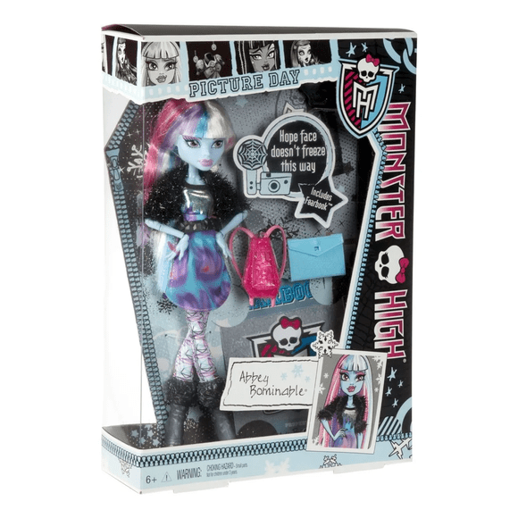 Monster High Doll Abbey Bominable Picture Day Muñeca