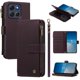 thumbnail image 1 of Funda Billetera Motorola Moto G86 con Cremallera y Soporte, Morado, 1 of 6