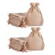 thumbnail image 4 of 20 Bolsas De Regalo Con Cordón De Arpillera, Bolsa De Tela De Lino Para Navidad, Recuerdo De Fiesta De Boda, 4 of 5