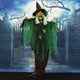 thumbnail image 2 of Halloween Animatronic Talking Forest Bruja Haunted Hill Farm, 2 of 9
