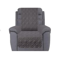 Funda Para Muebles Ameritex, Impermeable Y Antideslizante, Sillón Reclinable, Gris Oscuro