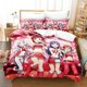 thumbnail image 1 of Chieri Ogata Bedding Set Duvet Cover Bed Set Quilt Cover Pillowcase Comforter Boys Adult Bedding Set, 1 of 5