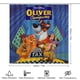 thumbnail image 2 of Juego de Cortina de Baño y Alfombras Desmarcar Oliver y su Pandilla 4 Piezas, 2 of 6
