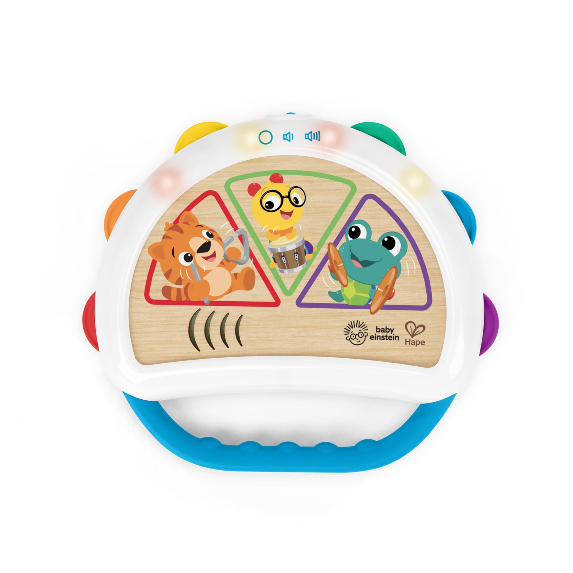 Pandereta + Hape Tap Shake Magic Touch | Lider