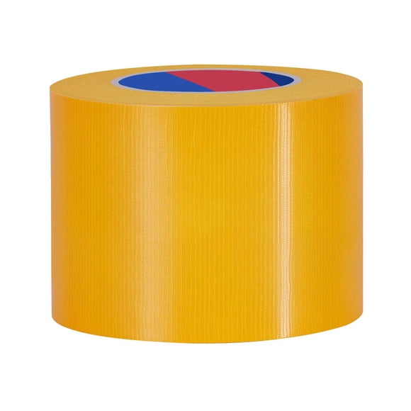 Cinta adhesiva Duccinp amarilla de 10 cm x 50 m, resistente al agua
