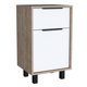 thumbnail image 1 of Velador Kaia Z-41 1 Cajón 1 Puerta Miel - Blanco, 1 of 8