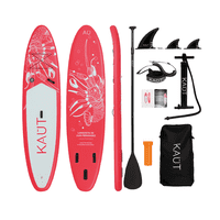 Kaut - Stand Up Paddle Inflable 10'6'' (320 Cm) - Langosta Rojo