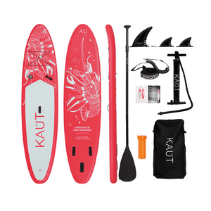 Kaut - Stand Up Paddle Inflable 10'6'' (320 Cm) - Langosta Rojo