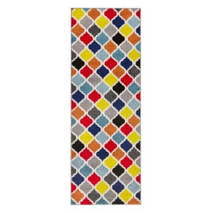 Modalfo - Alfombra Pasillo Florida Multicolor 70 X 230 Cm