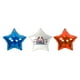 thumbnail image 2 of Set 6 Globos Estrellas Metalicos Fiestas Patrias Chile Cotillon, 2 of 3
