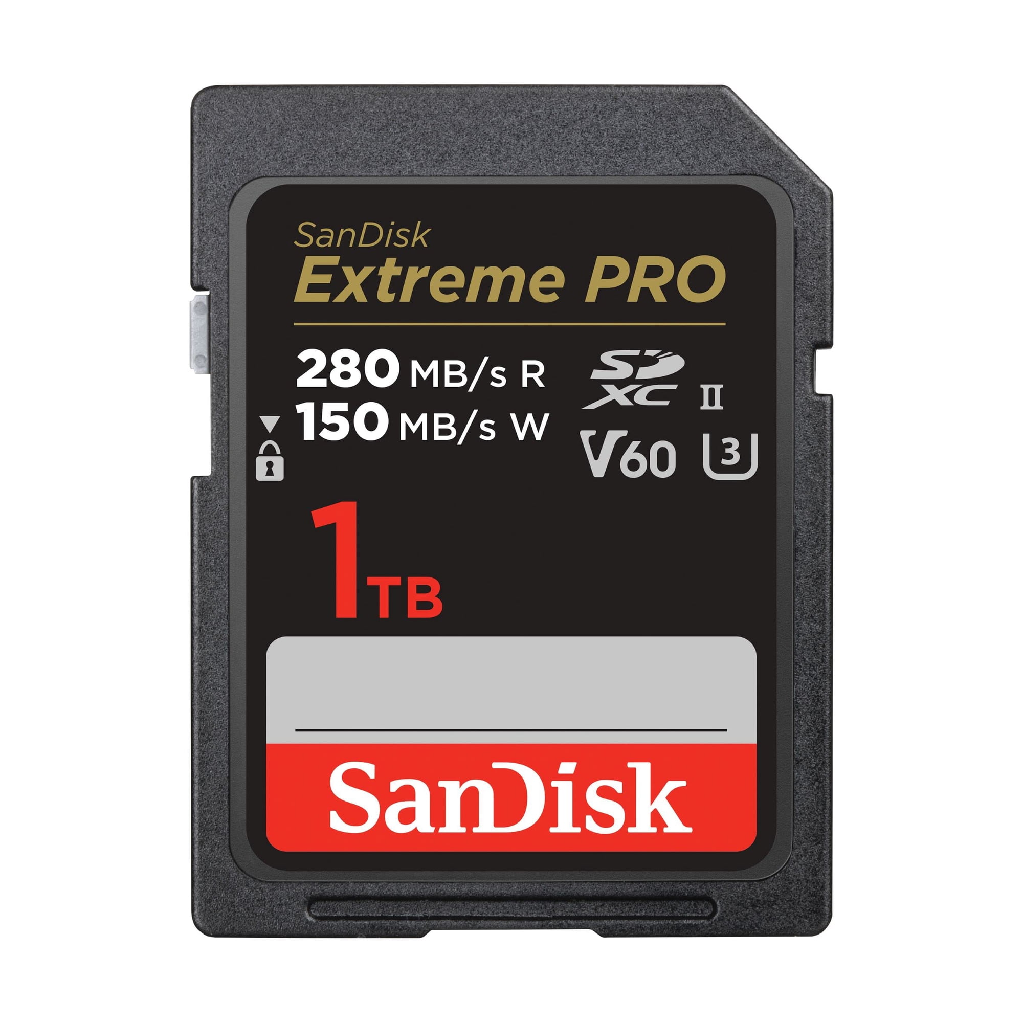 Tarjeta De Memoria Sandisk Extreme Pro Sdxc Uhs-ii De 1 Tb - C10, U3, V60