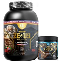 Palikos Fitness - Pack Guerrero 1Kg (Proteína Zeus 1Kg Frutos Del Bosque) + Creatina Apolo 300 G