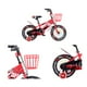 thumbnail image 5 of Bicicleta Mountain Bike Luces Led Y Colores Aro 12 Rojo, 5 of 5