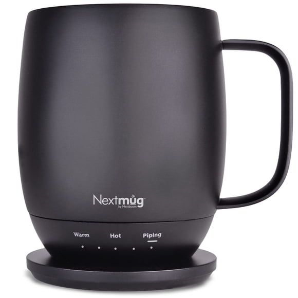 Taza de café Nextmug con temperatura controlada, autocalentable, 400 ml