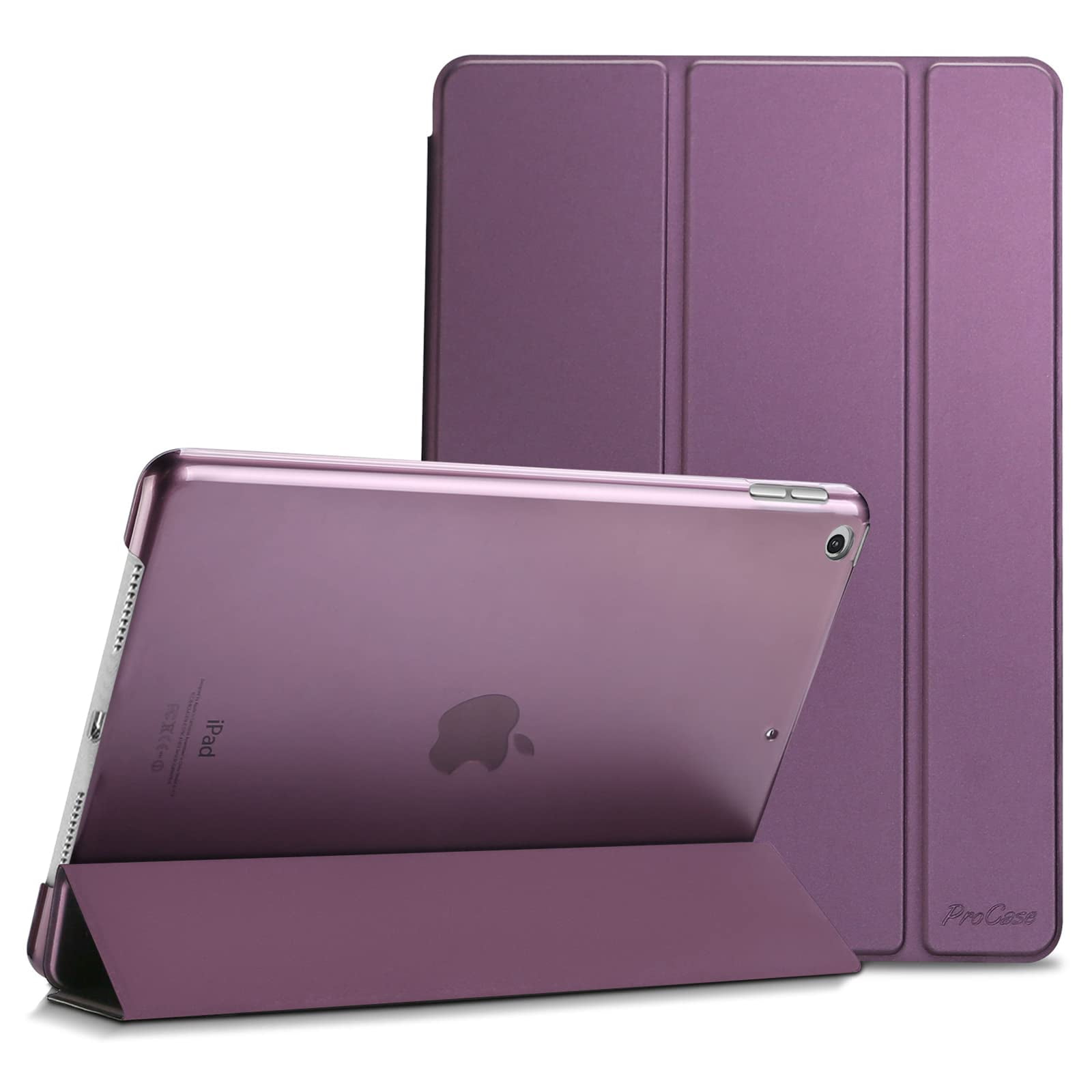 Funda Procase Para Ipad De 9ª, 8ª Y 7ª Generación De 10,2 Pulgadas, Color Morado