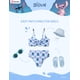 thumbnail image 3 of Traje de baño Disney Stitch para niñas de 3 a 13 años con correas y lazo, 3 of 7